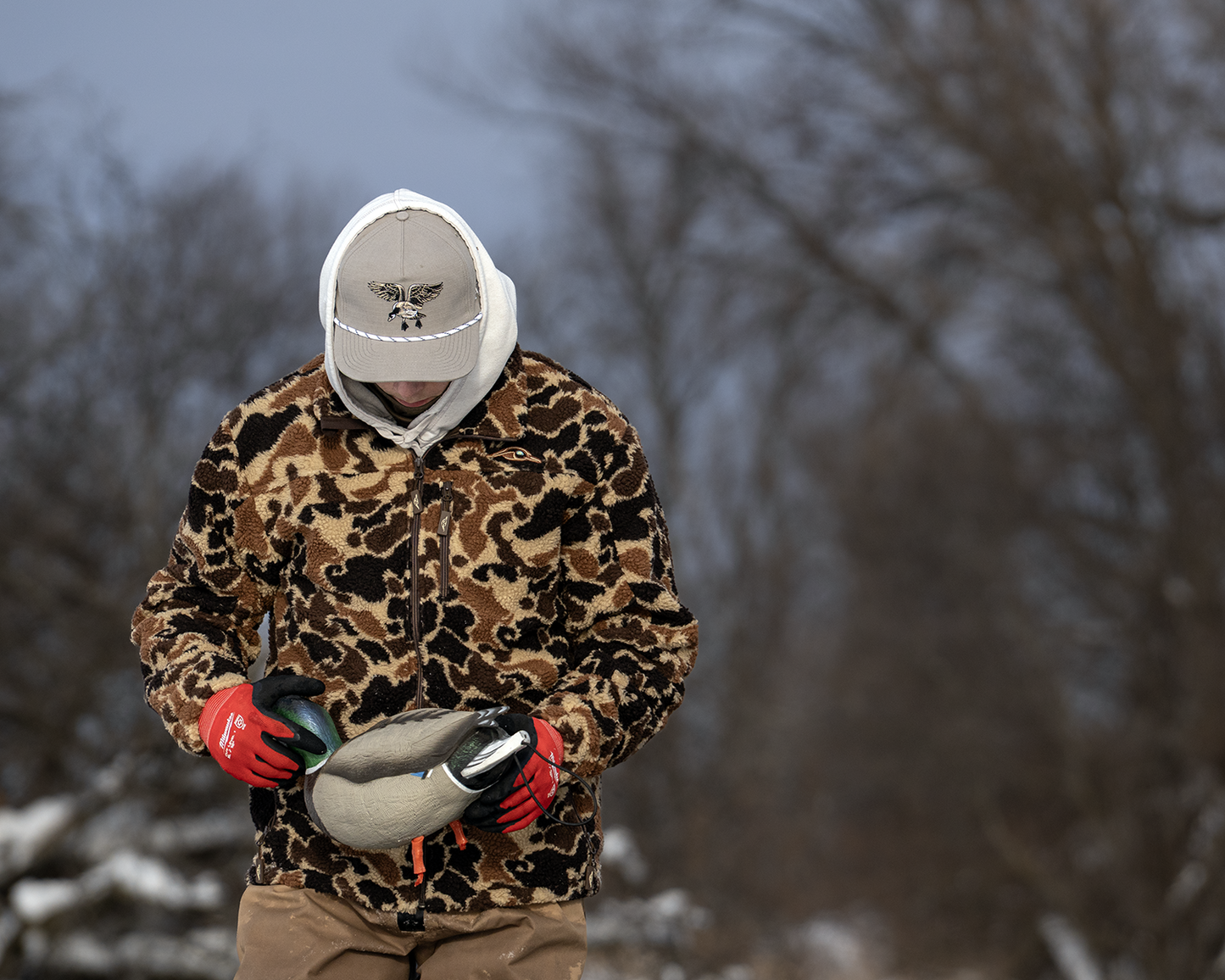 AFW Full Zip Ultra Quiet OSC Sherpa Fleece Jacket