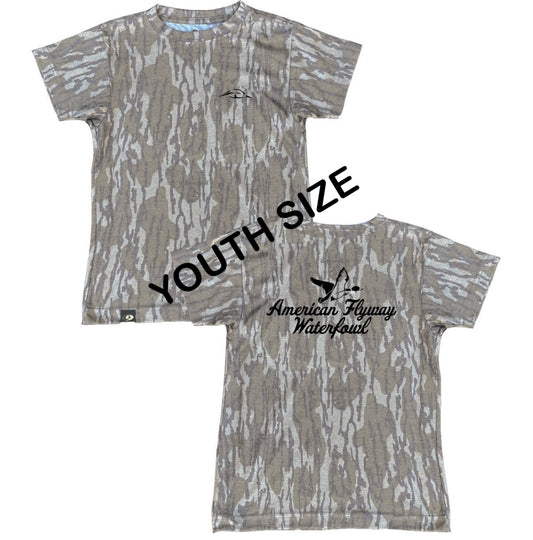 Youth AFW Mossy Oak Tee