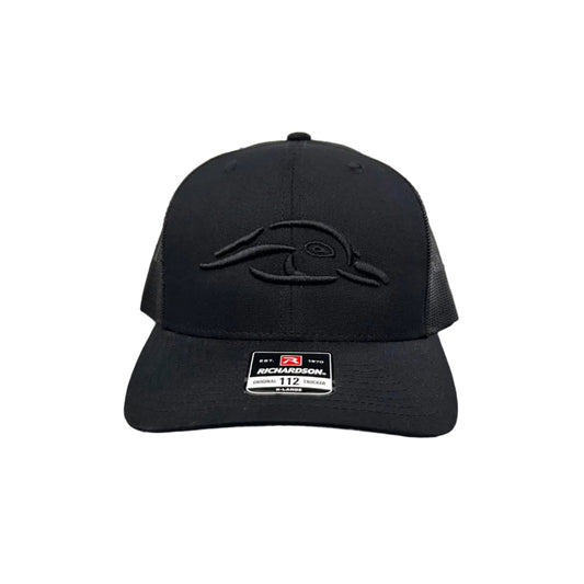 112XL "The Ghost" Black with Black 3D Logo and Black Mesh