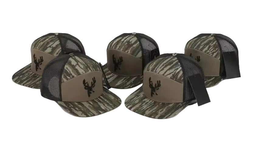 Realtree Original 7 Panel Buck Logo Hat
