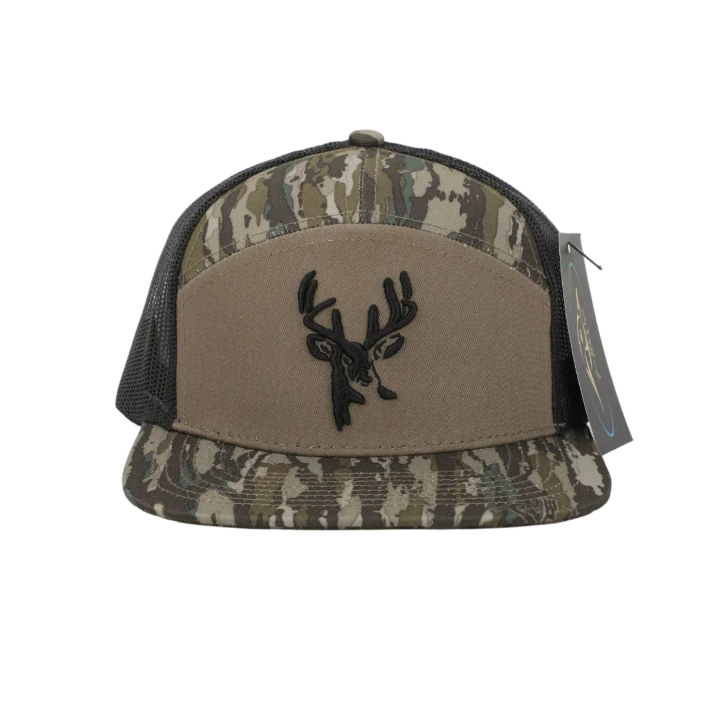 Realtree Original 7 Panel Buck Logo Hat