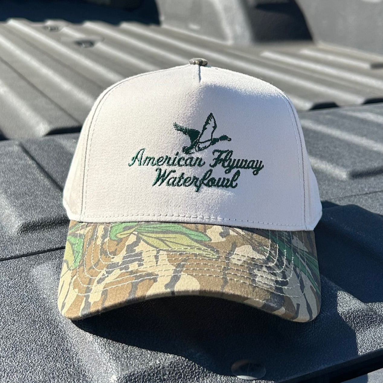 AFW Trucker Mossy Oak Greenleaf Brim